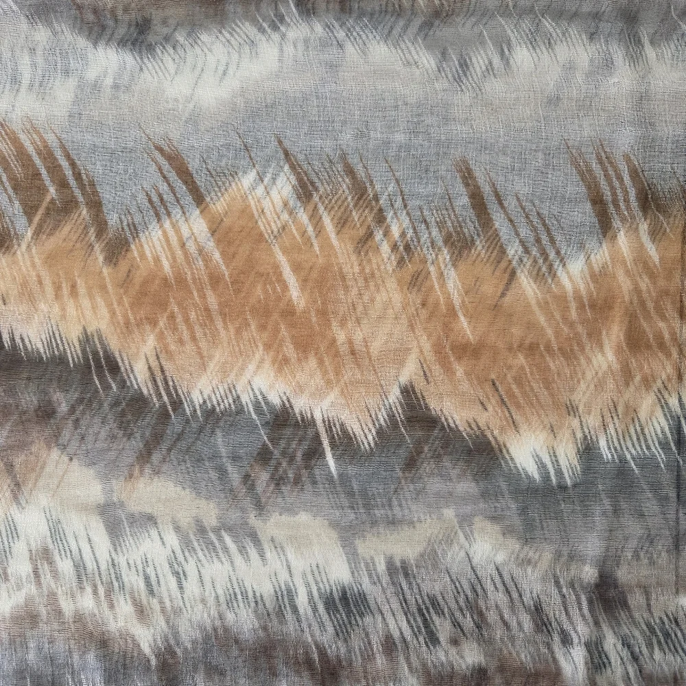 Collection 18 Abstract Neutral Infinity Scarf In Wild Honey‎ 17×50